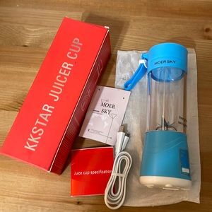 ⭐️Host Pick ⭐️ KKStar Juicer Cup New! Light Blue Blender
